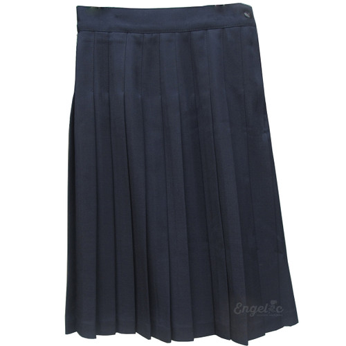 Girls School Uniform Pleated Skirt Poly/Wool