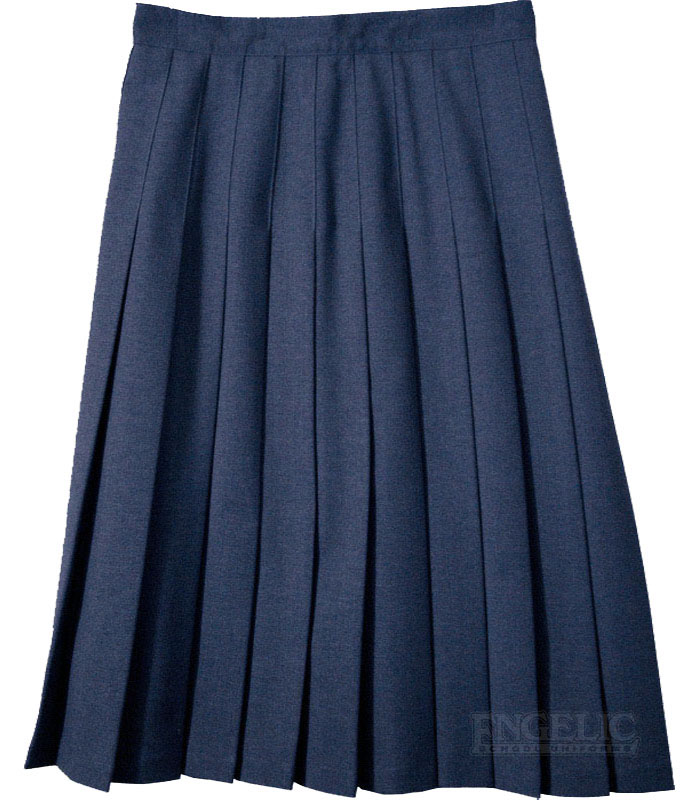 ◆GRAILZ◆ ROUGH CUT PLEATS SKIRT NAVY GR24FWFB06NV K11eNavyJ__50900.1638910224.