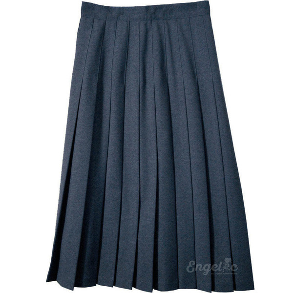 Prhrt Slit Pleats Skirt バレーコア (Navy) 2 Pleated Slit Skirt – VERSEAS