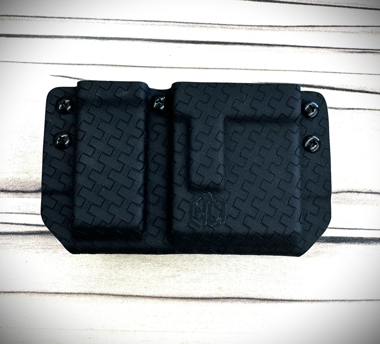 BACKUP PRMP PISTOL AND RIFLE MAG POUCH BLACK BASKETWEAVE