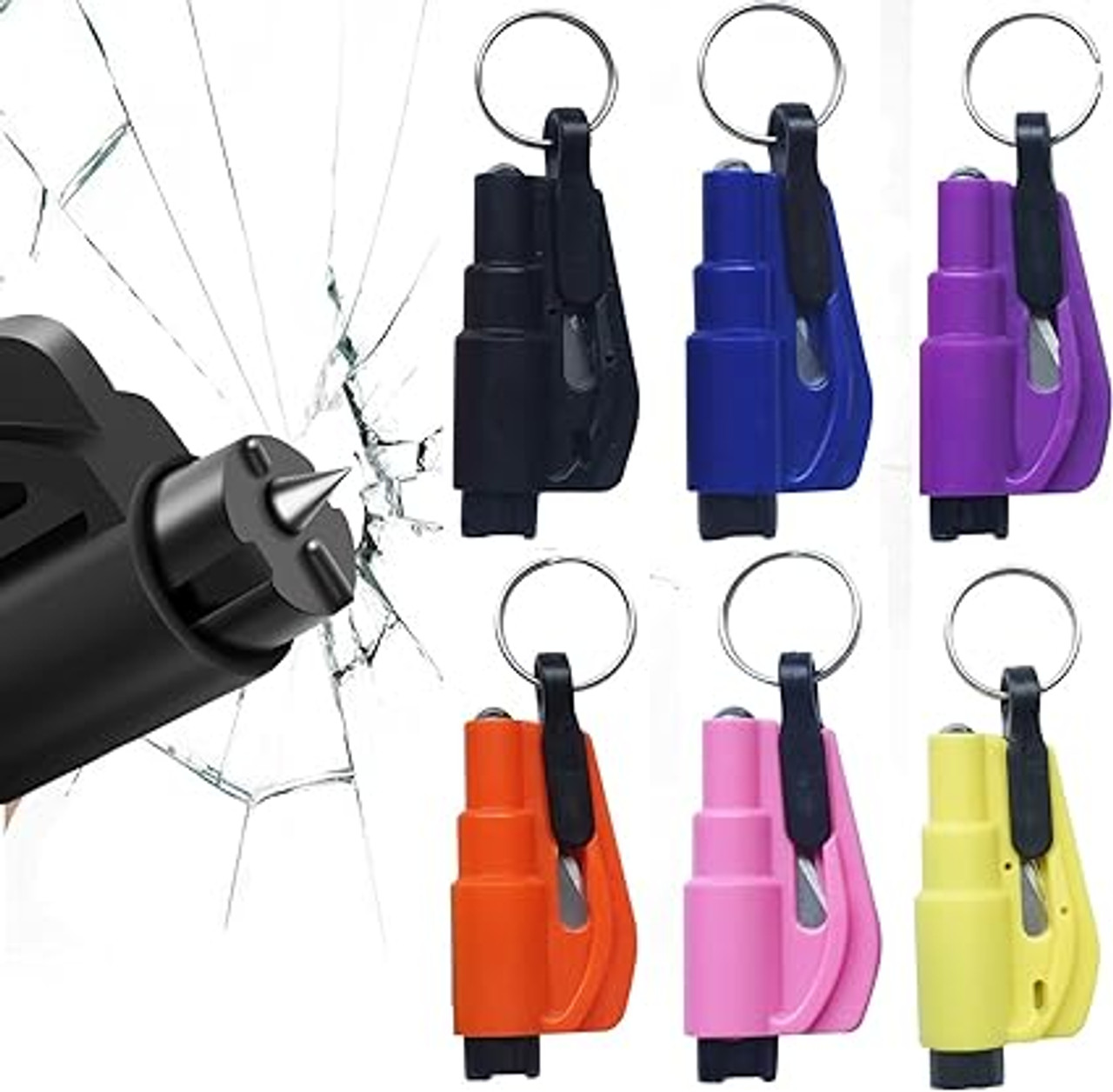 USB Car Charger Emergency Tool, Seatbelt Cutter, Car Window Breaker