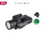 ● Max 1,350-lumen output with a 260-meter beam distance

● Class 1 eye-safe IR beam perfect for pitch black operations

● Rail-mounted light designed for GL and 1913 rails

● One-hand instant attachment via the equipped swing arm

GENERAL DATA
Beam Distance (meters)	260
Max. Performance (lumens)	1,350
Compatible Batteries	3V 1600mAh CR123A Battery x 2
Light Form	High Performance Neutral White LED & Class 1 Eye-safe IR Beam Emitter
Mode Operation	Tail Switch
Form/Size Factor	Compact Size
LIGHTING LEVELS
WH MODE 1 (lumens)	1,350~500~300
Run-time WH MODE 1	
1+78+20 mins
WH MODE 2 (lumens)	300
Run-time WH MODE 2	
4 hrs
IR BEAM MODE (mW)	less than 0.78
Run-time IR BEAM MODE	
80 hrs
Strobe	Yes
TECHNICAL CHARACTERISTICS
Waterproof	IPX4
Weight (g / oz)	129 / 4.55
Length (mm / in)	84 / 3.31
Width (mm / in)	36.5 / 1.44
Height (mm / in)	44.5 / 1.75
Led	High Performance Neutral White LED
Packaging	Carton Box
Use	Self-defense, Law enforcement, Tactical
Package Contents	
BALDR IR (batteries included) x 1
Picatinny (MIL-STD-1913) Rail Mount Adapter x 1
Rail Mount Adapter Screw x 2
H1.5 Allen Wrench x 1
Adjustable screw x 2
User Manual x 1
 