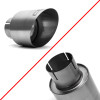 Cobb Volkswagen GTI MK7/MK7.5/MK8 Brushed Titanium Tip Kit - 5V2150-NB User 1