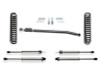 Fabtech 08-16 Ford F-250/F-350 4WD Diesel 2.5in Basic Coilover Kit w/DL N/R - K2376DL Photo - Primary