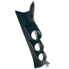 Autometer 15-18 Ford F-150 2-1/16in Triple A-Pillar Pod Gauge Mount - Black (w/ Speaker) - 17332 Photo - Primary