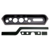 Autometer 64-65 Pontiac GTO/Lemans 6 Gauge Direct Fit Dash Kit 3-3/8in x2 / 2-1/16in x4 - Ultra-Lite - 2108-13 Photo - Mounted
