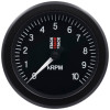 Autometer Stack Sport 88mm 0-10K RPM Tachometer - Black - ST100-010 Photo - Primary