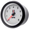 Autometer Stack Sport 88mm 0-8K RPM Tachometer - White - ST100-08W User 2