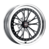 Weld Vitesse RT 17x5 / 5x114.3 BP 2.2 BS Black Wheel High Pad - 94HB7050A22A Photo - Primary