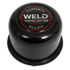 Weld Center Cap 5-Lug 3.16in. OD X 2.20in. RT/S71/WPD - Black - P605-5073B Photo - Primary