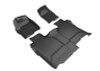 3D Maxpider 19-24 GMC Sierra 1500 Crew Cab 5-Seat Kagu Black R1 R2 (Trim To Fit Underseat Box) - L1GM02501509 Photo - Unmounted