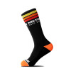 Method Classic Stripes Logo Performance Socks - Black - AP-M0003 Photo - Close Up
