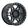 Method MR312 17x9 -12mm Offset 6x5.5 106.25mm CB Matte Black - Gloss Black Lip Street Loc Wheel - MR312790601012N Photo - Primary
