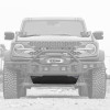 Go Rhino 21-24 Ford Bronco (Excl. Sport) Rockline Front Bumper Lower Skid Plate - 332120T Photo - Mounted