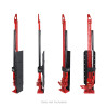 Go Rhino XRS/SRM 4-CORE Clamp Mount Kit for Hi-Lift Jack - Tex. Blk (No Drill) - 5950080T Photo - Mounted