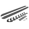 Go Rhino 14-18 GMC Sierra 1500 CC 4DR RB10 Slim Running Boards Kit (Incl. Brackets) - Bedliner Coat - 63404787ST User 1