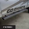 Go Rhino 6in OE Xtreme SideSteps - Chrome - 87in - 680187C Photo - Mounted