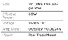 Go Rhino Xplor Flash Series Sgl Multi Function LED Light Bar (Track Mount) 10in. - Blk - 750001014CBS Photo - Unmounted
