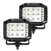Go Rhino Xplor Bright Series Sideline Cube LED Spot Light Kit (Surface Mount) 4x3 - Blk (Pair) - 750300323SCS Photo - Primary