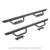 Go Rhino Dominator Xtreme D2 Side Steps 80in. Cab Length - Tex. Blk (No Drill/Mounting Brkt Req.) - D20080T Photo - Unmounted