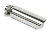 Go Rhino Exhaust Tips Angle Cut w/Rolled Edge (Inlet 3-1/2in. / Length 14in. / Outlet 6in.) - Chrome - GRT35614 Photo - Primary