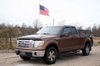 Fishbone Offroad 09-14 Ford F150 Extended Super Cab Oval Side Steps - Black Textured - FB21377 Photo - lifestyle view