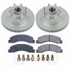 Power Stop 99-02 Ford F-350 Super Duty Front Z17 Coated Brake Kit - CRK1893 Photo - Primary