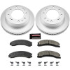 Power Stop 12-19 GMC Sierra 3500 HD Front Z17 Coated Brake Kit - CRK6258 Photo - Primary