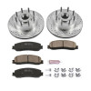 Power Stop 2012 Ford F-350 Super Duty Front Z23 Evolution Brake Kit - K6550 Photo - Primary