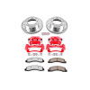 Power Stop 1999 Ford F-350 Super Duty Front Z36 Truck & Tow Kit w/Cals - KC1885-36 Photo - Primary