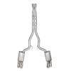 Stainless Works 2024 Mustang GT Catback Quad Tips Legend Sound X-Pipe Factory Connect Exhaust - M24QUADXFCL Photo - Primary