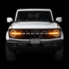 Putco 22-24 Ford Bronco Luminix DRL LED Light Hood Limb Riser (Factory Hood Side Hinge Replacments) - 50001 Photo - lifestyle view