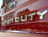 Putco 20-23 Ford SuperDuty Stainless Steel Tailgate Lettering Kit - 55557FD Photo - Primary