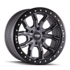 Dirty Life 9303 DT-1 17x9/5x127 BP/-38mm Offset/78.1mm Hub Matte Gunmetal Wheel - Beadlock - 9303-7973MGT38 Photo - Primary