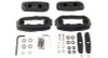 Rhino-Rack 10-21 Toyota Land Cruiser Prado RCP Base Kit - Middle - 2 pcs - RCP23M-BK Photo - Primary