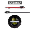 XK Glow Black Bezel 5.75in XKchrome LED headlight - XK-5IN-KIT-B User 1