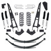 Tuff Country 81-96 Ford Bronco 4x4 4in Performance Lift Kit with Rear Leaf Springs (SX8000 Shocks) - 24815KN Photo - Primary