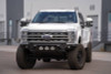 Addictive Desert Designs 2023+ Ford F-250/F-350 Bomber Front Bumper (w/ 3 Baja Designs LP6 Mounts) - F810014100103 Photo - Mounted