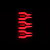 AlphaRex 02-06 Dodge Ram1500 + 03-06 Dodge Ram2500/3500 Luxx-Series LED Tail Lights (Pair) Black/Red - 641030 User 4