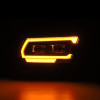 AlphaRex 19-22 Dodge Ram 1500 LUXX LED Proj Headlights Black w/Seq Activation Light/Seq Signal/DRL - 880576 User 2