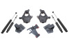 MaxTrac 99-06 GM C1500 2WD 2in/4in Lowering Spindle Kit - KS330924 Photo - Primary
