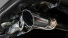 Borla 21-23 Ford Raptor 3in Connection Pipe 4.5in Tip - Black Chrome - 60727BC Photo - Close Up