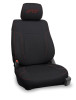 PRP 12-14 Ford Raptor Front Seat Covers (Pair) - Black w/ Red Stitch - B068-01 Photo - Primary