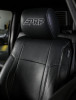 PRP 12-14 Ford Raptor Front Seat Covers (Pair) - Black w Silver Stitch - B068-06 Photo - Primary
