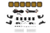 Diode Dynamics Prinsu/Sherpa Roof Racks SS5 6-Pod CrossLink Mounting Kit - Sport Yellow Driving - DD7819 Photo - Primary