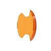 KC HiLiTES SlimLite 8in. LED Light Shield (Shield Only) - Amber - 5208 User 2