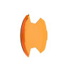 KC HiLiTES SlimLite 8in. LED Light Shield (Shield Only) - Amber - 5208 User 2
