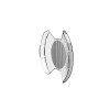 KC HiLiTES SlimLite 8in. LED Light Shield SAE Driving (Shield Only) - Clear - 5209 User 2