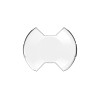 KC HiLiTES SlimLite 8in. LED Light Shield SAE Driving (Shield Only) - Clear - 5209 User 2