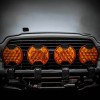 KC HiLiTES SlimLite 8in. LED Light Shield Driving (Shield Only) - Amber - 5211 Photo - lifestyle view